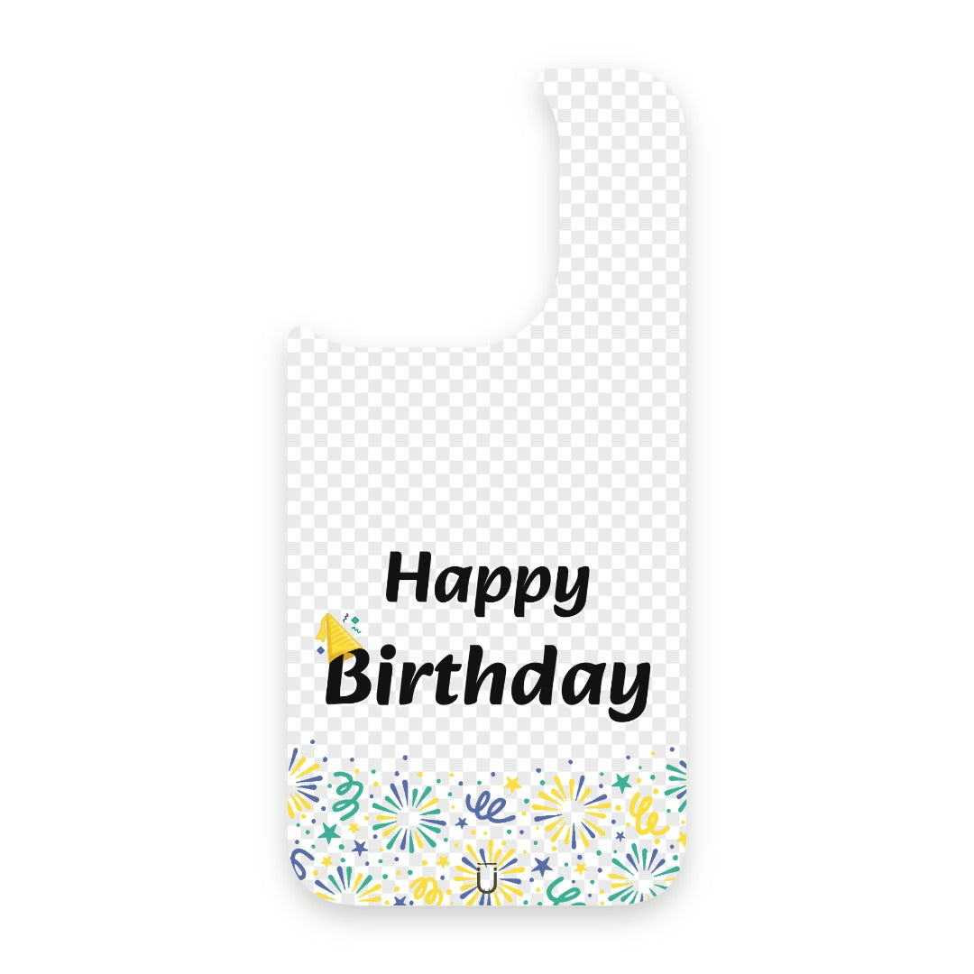 Happy Birthday - iPhone 15 Pro - Clear