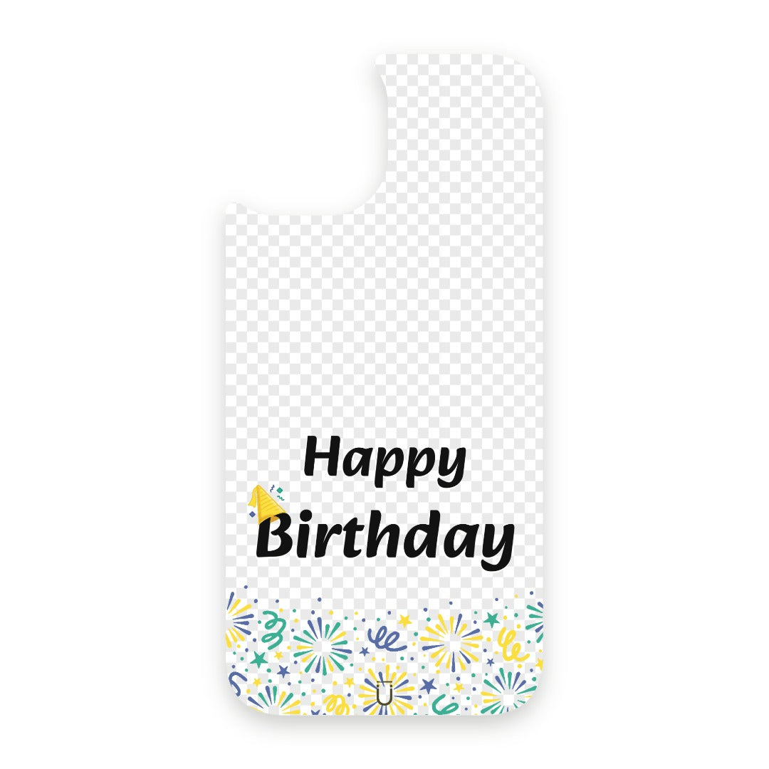 Happy Birthday - iPhone 15 Plus - Clear