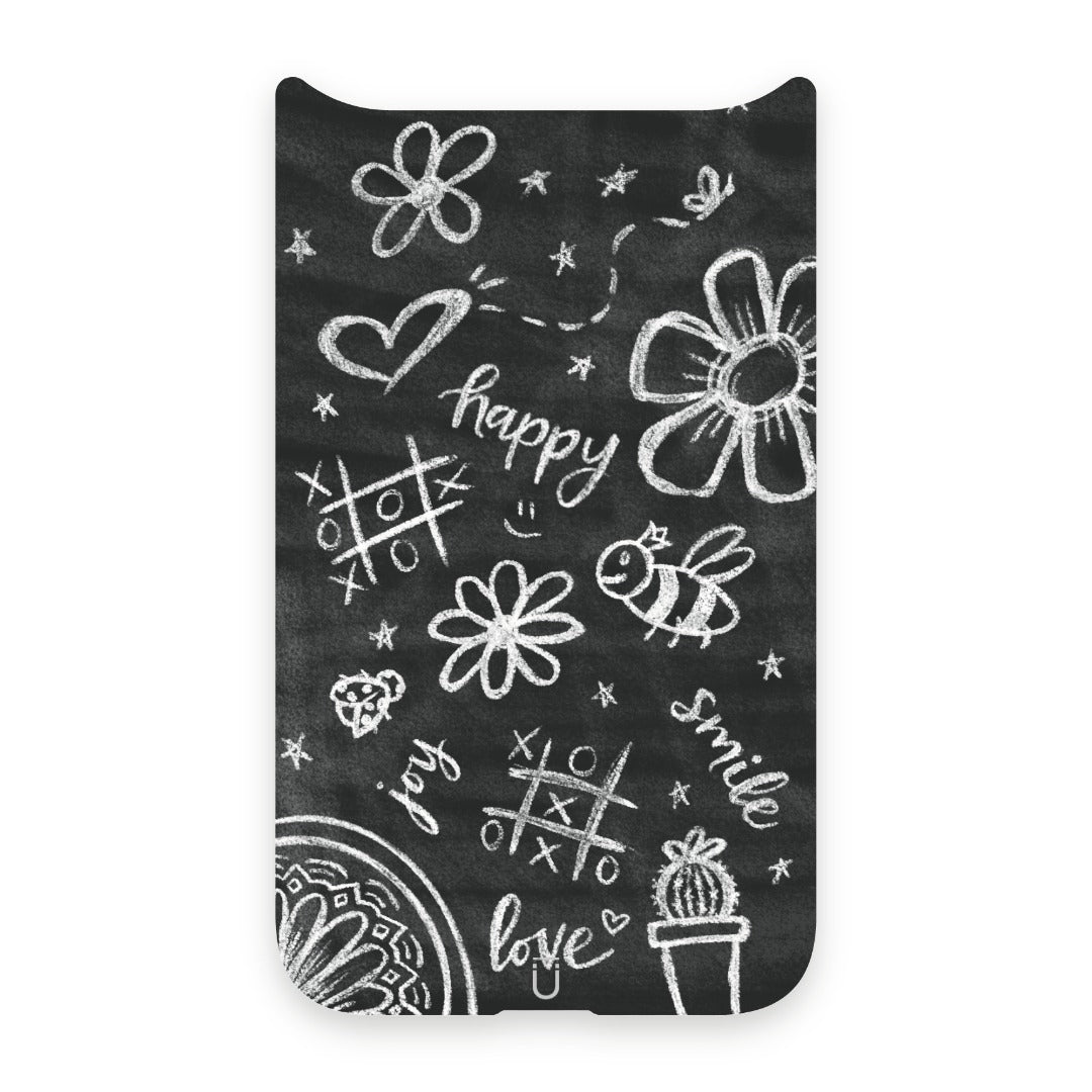 Chalk Doodles - AR - White