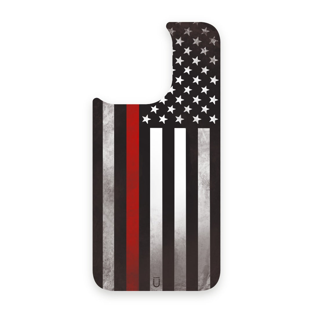 Thin Red Line Flag - iPhone 15 Pro Max