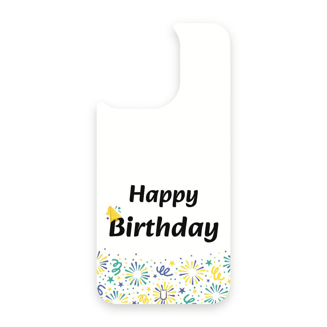 Happy Birthday - iPhone 15 Pro Max - White
