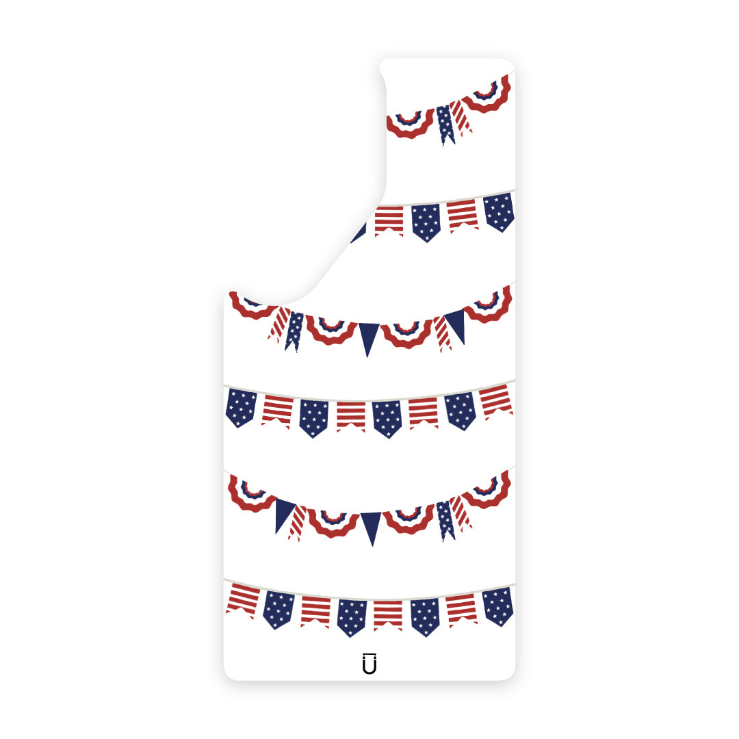 Patriotic Banners - Samsung - Samsung Galaxy S25 Ultra - White