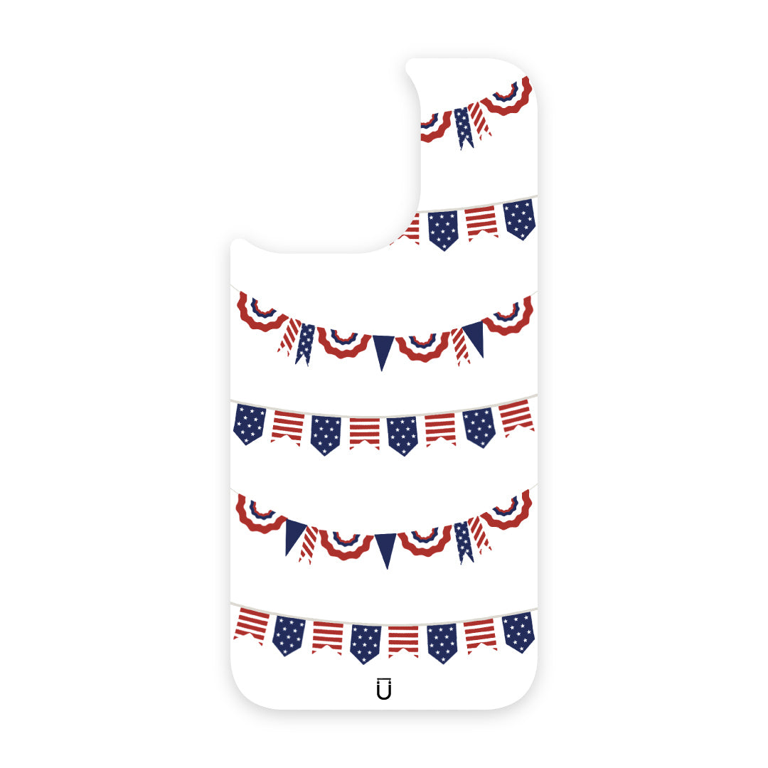 Patriotic Banners - iPhone 16 Pro Max - White