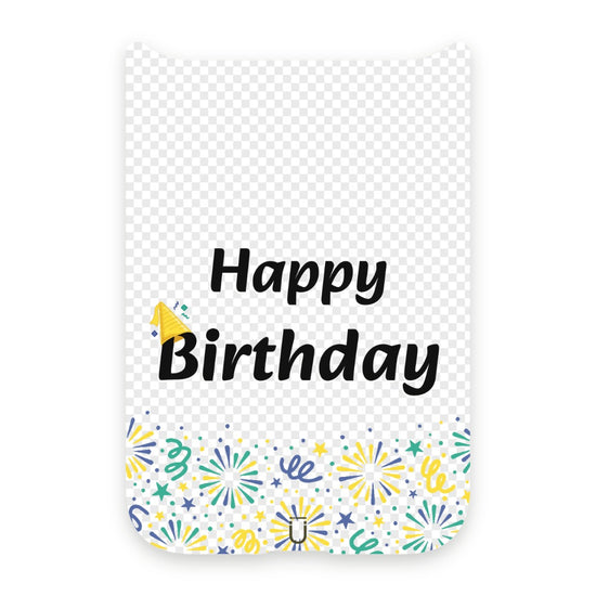 Happy Birthday - iPhone 17 Pro - Clear