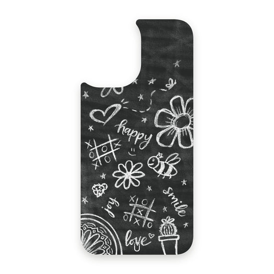 Chalk Doodles - 16PL - White