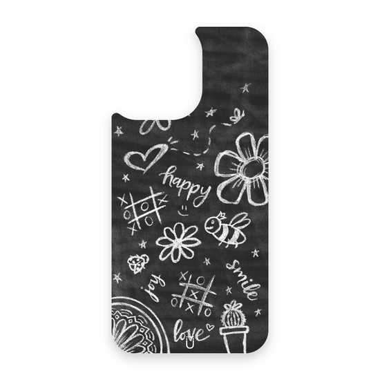 Chalk Doodles - 13PM - White