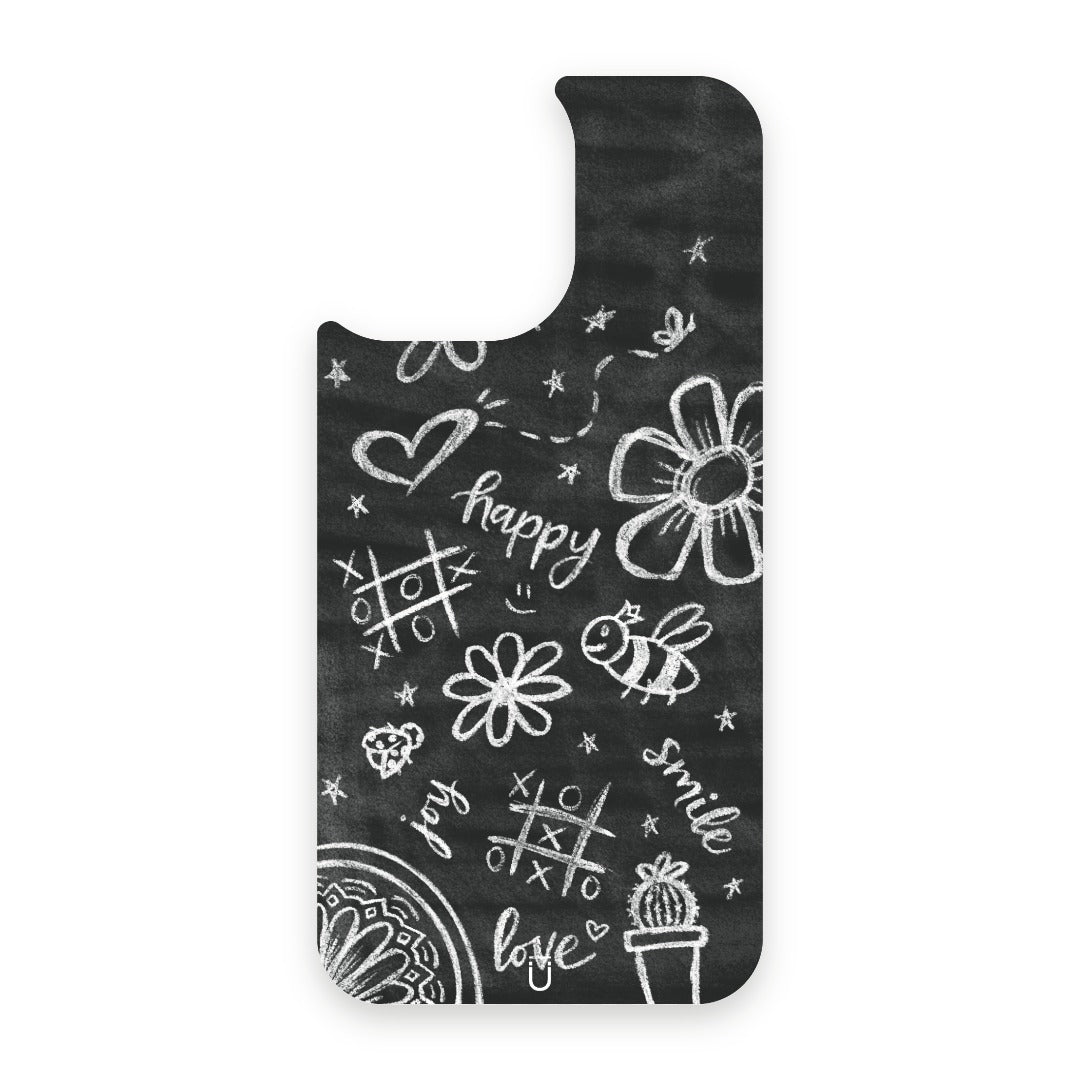 Chalk Doodles - 13PM - White