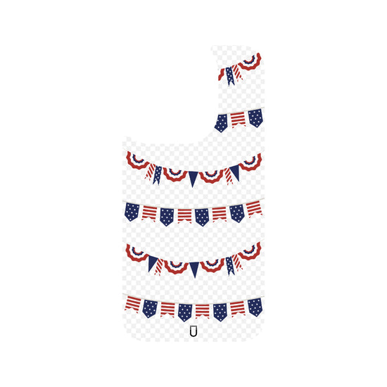 Patriotic Banners - iPhone 14 Pro - Clear