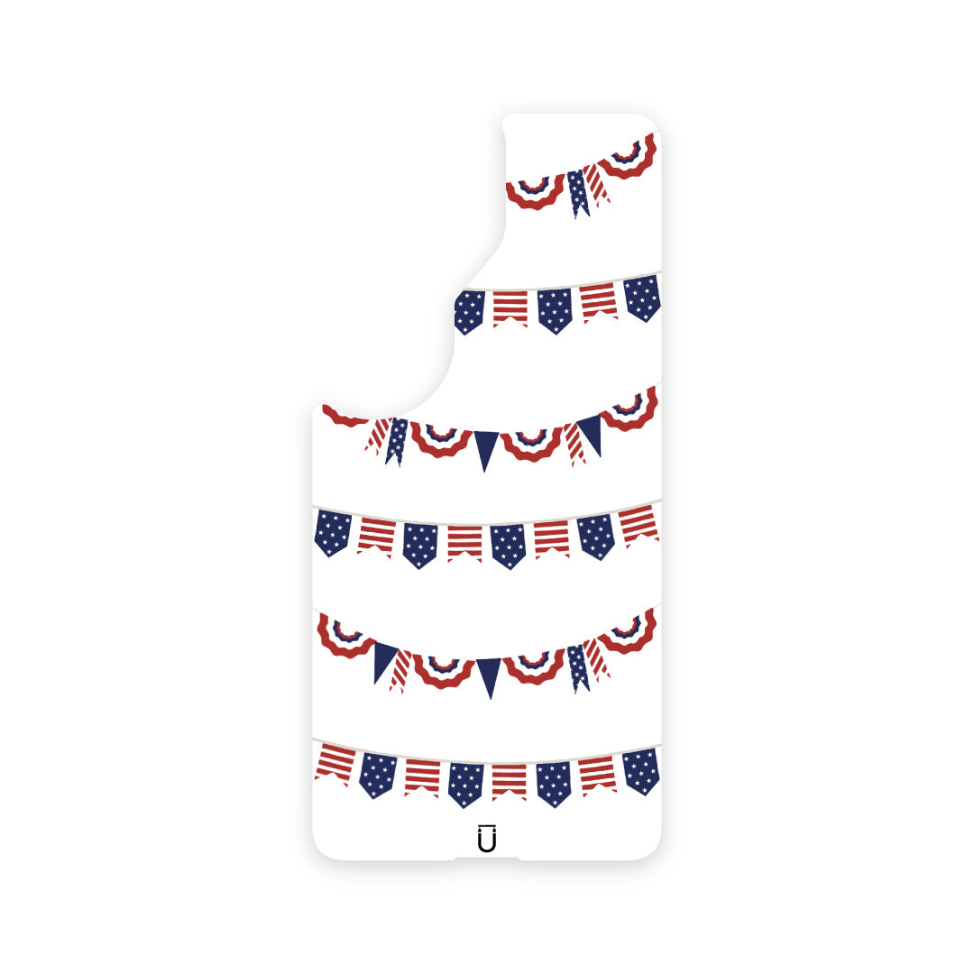 Patriotic Banners - Samsung - Samsung Galaxy S26 - White