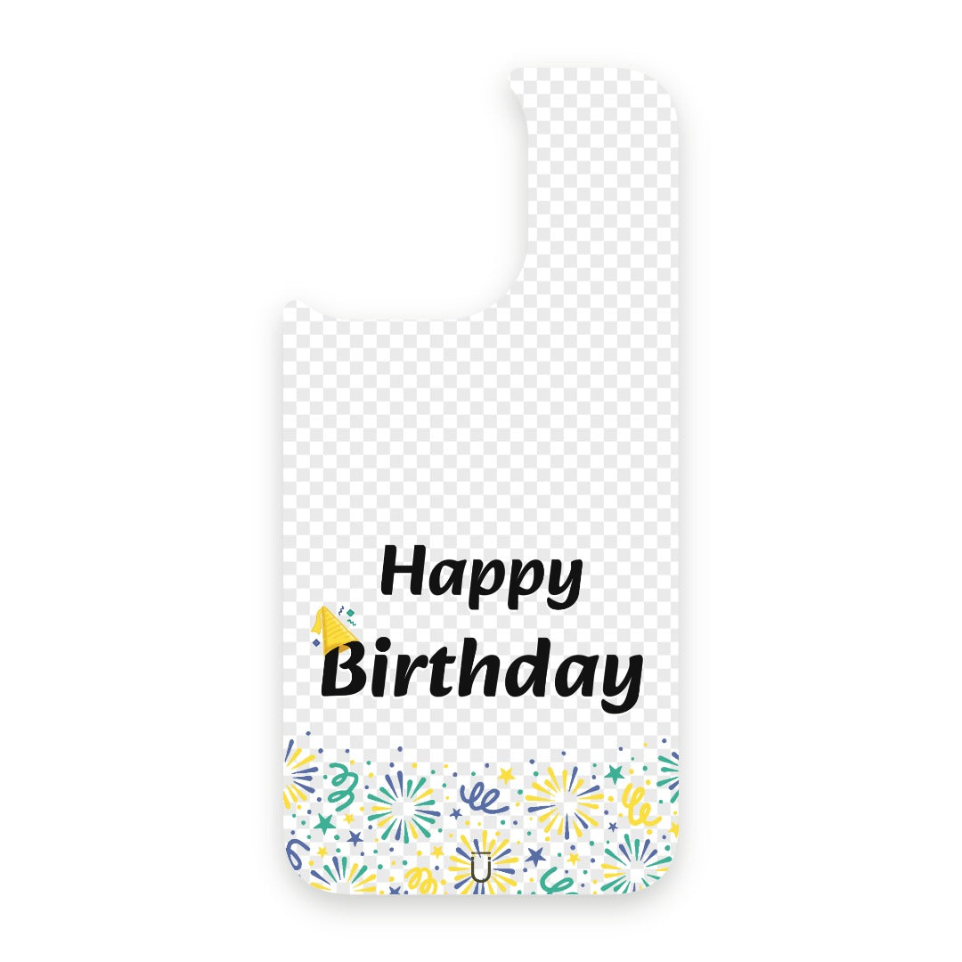 Happy Birthday - iPhone 14 Pro Max - Clear
