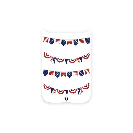 Patriotic Banners - iPhone 17 Pro - White