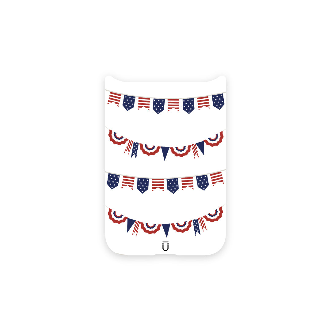 Patriotic Banners - iPhone 17 Pro - White