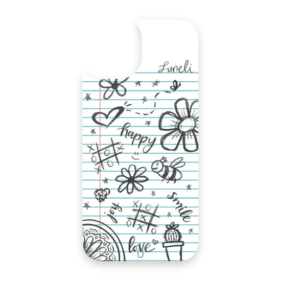 Pencil Doodles - 15PL - Black