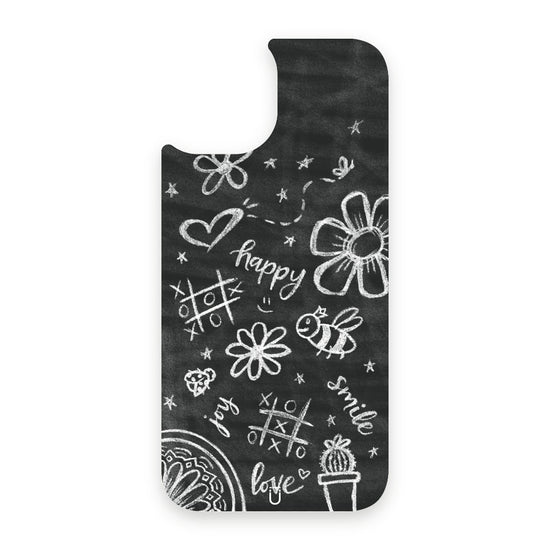 Chalk Doodles - 14PL - White