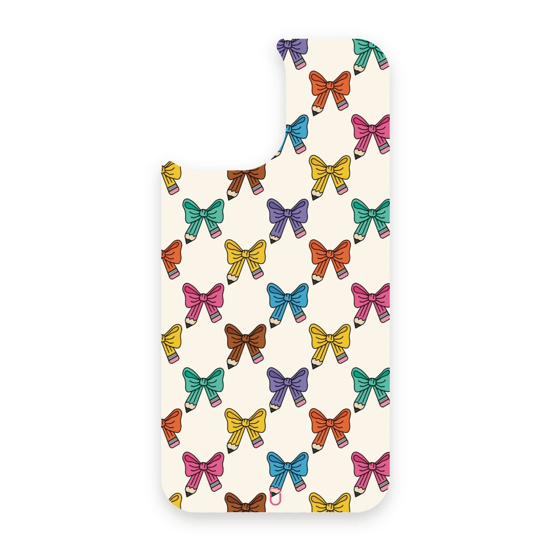 School Bows - 12 - Cream