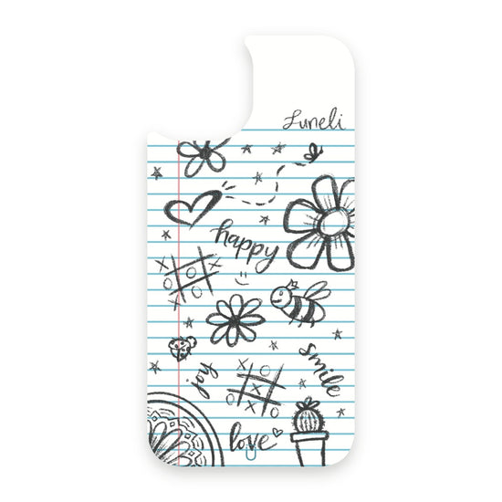 Pencil Doodles - 14PL - Black
