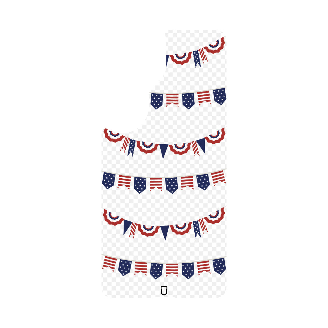 Patriotic Banners - Samsung - Samsung Galaxy S26+ - Clear