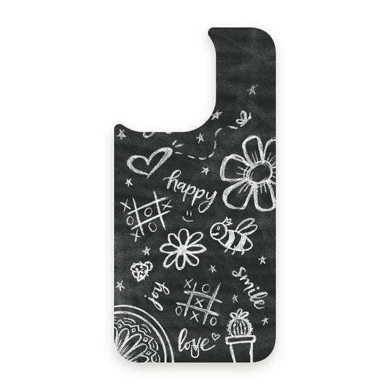 Chalk Doodles - 13PR - White