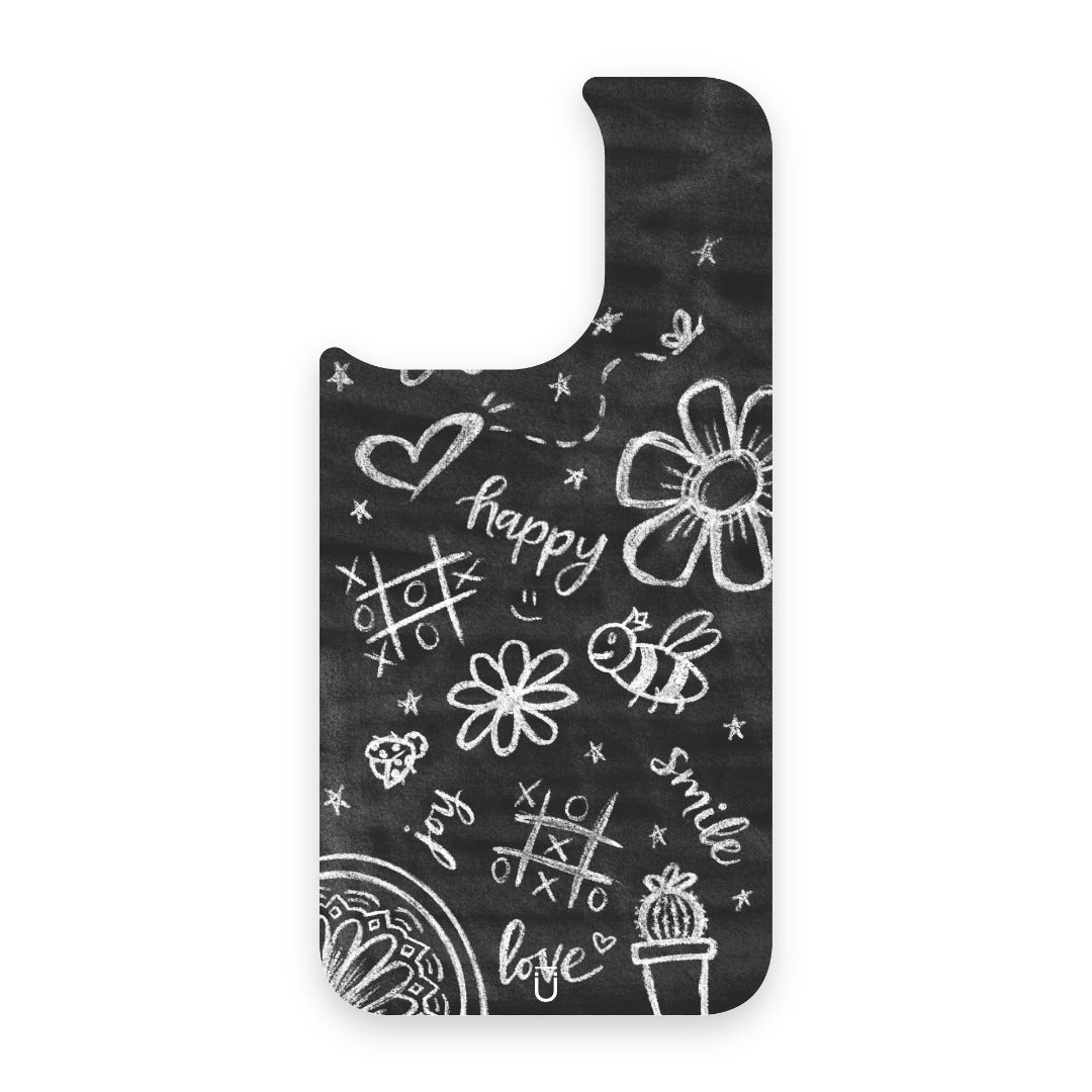 Chalk Doodles - 13PR - White