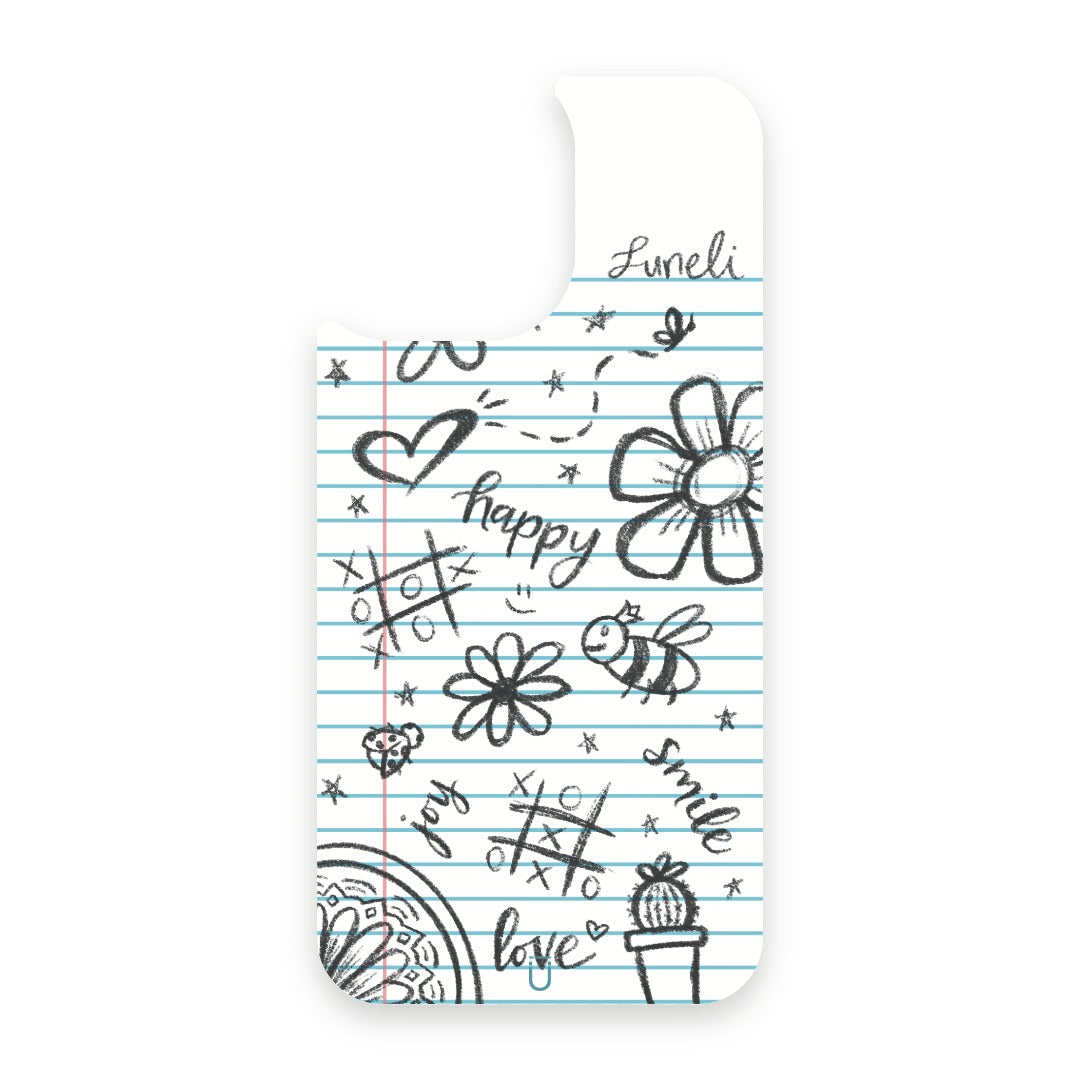 Pencil Doodles - 13PM - Black