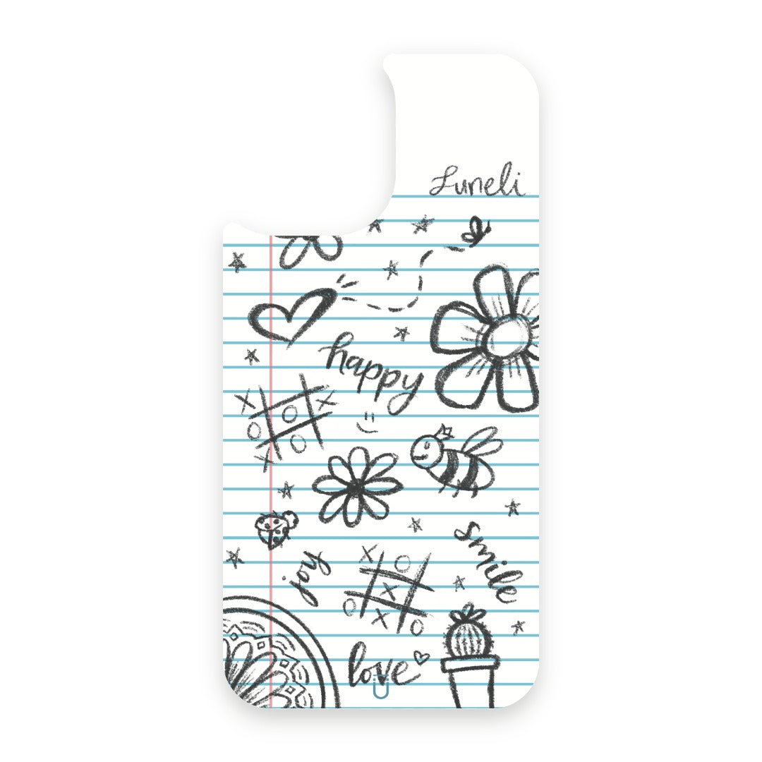 Pencil Doodles - 12PR - Black