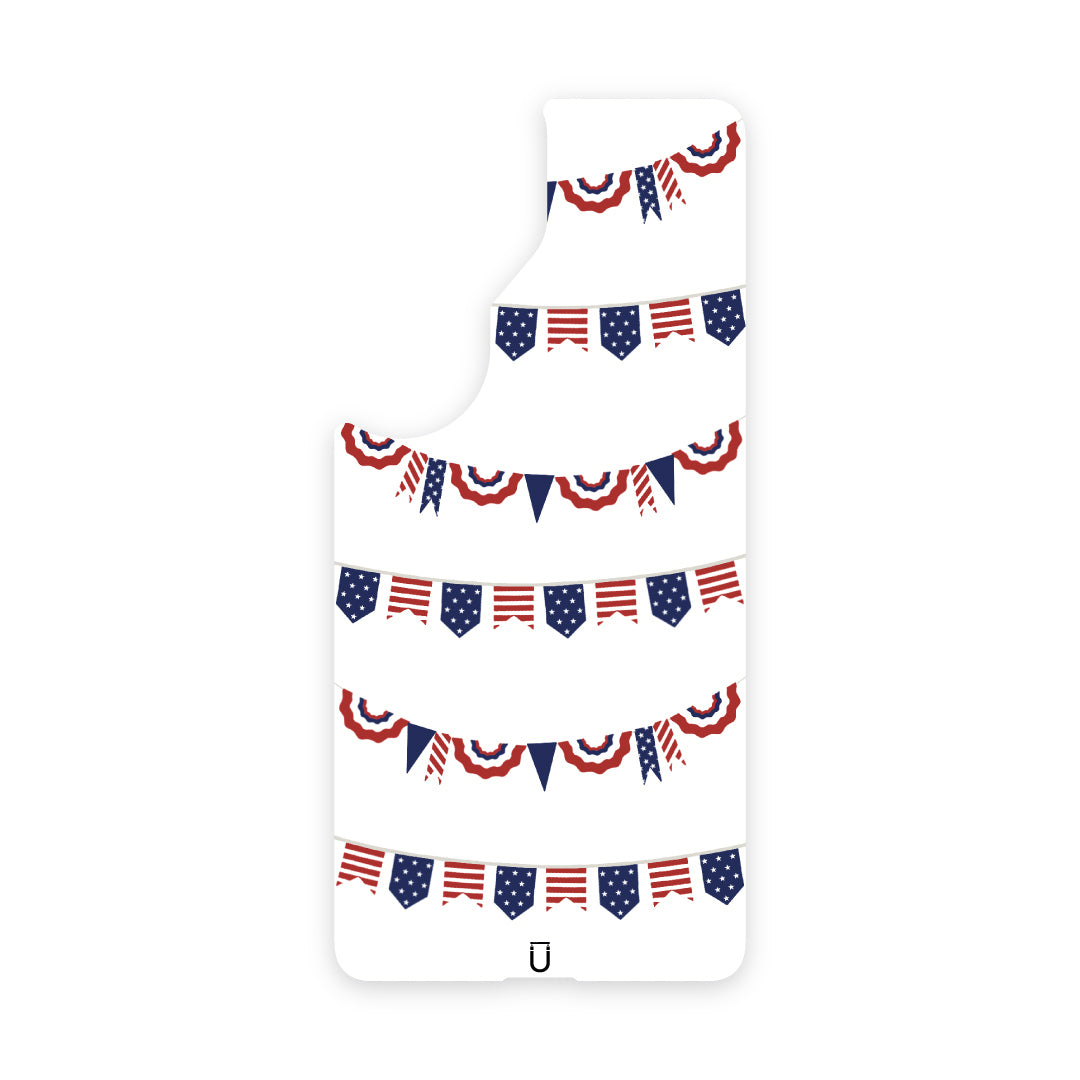 Patriotic Banners - Samsung - Samsung Galaxy S26+ - White