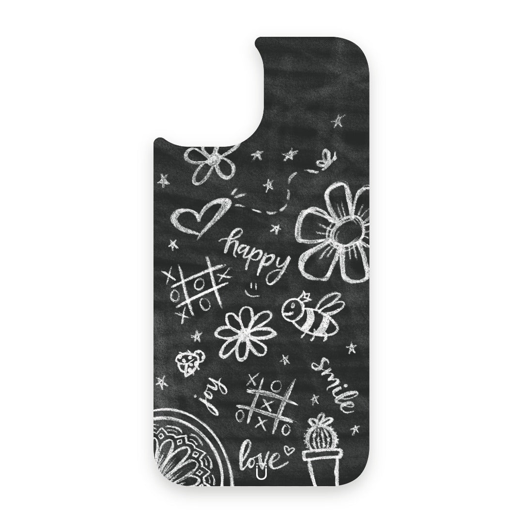 Chalk Doodles - 15PL - White