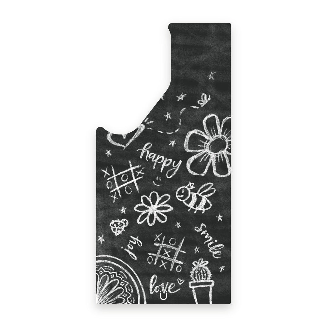 Chalk Doodles - S24U - White