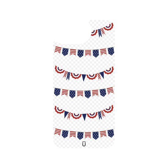 Patriotic Banners - iPhone 16e - Clear