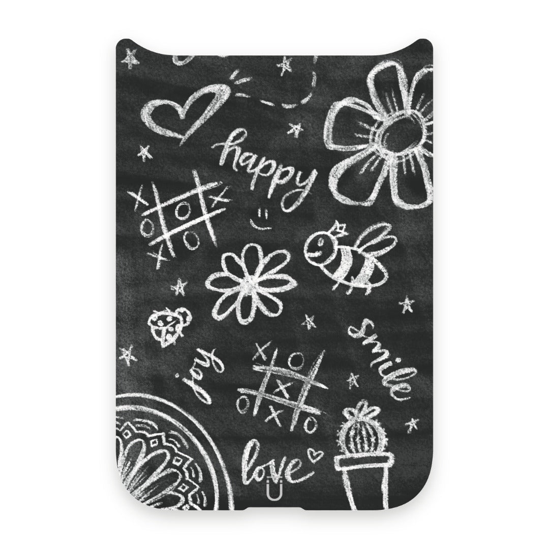 Chalk Doodles - 17PR - White
