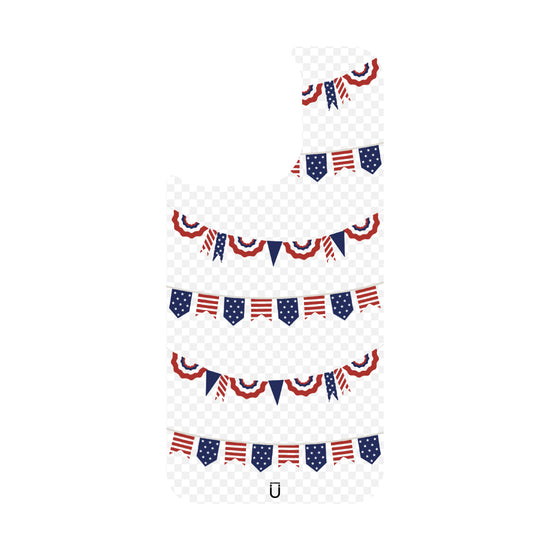 Patriotic Banners - iPhone 15 Pro Max - Clear