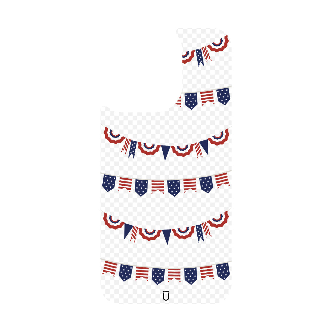 Patriotic Banners - iPhone 15 Pro Max - Clear