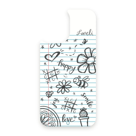 Pencil Doodles - 16PL - Black