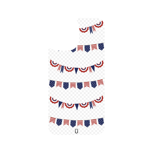 Patriotic Banners - iPhone 12 - Clear