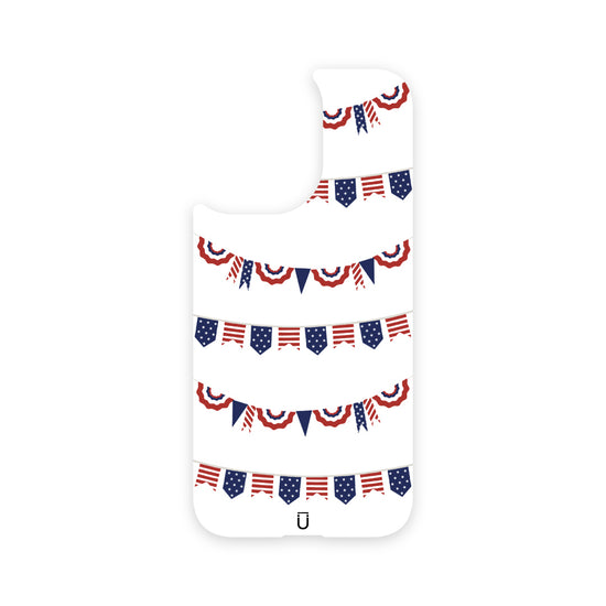 Patriotic Banners - iPhone 17 - White